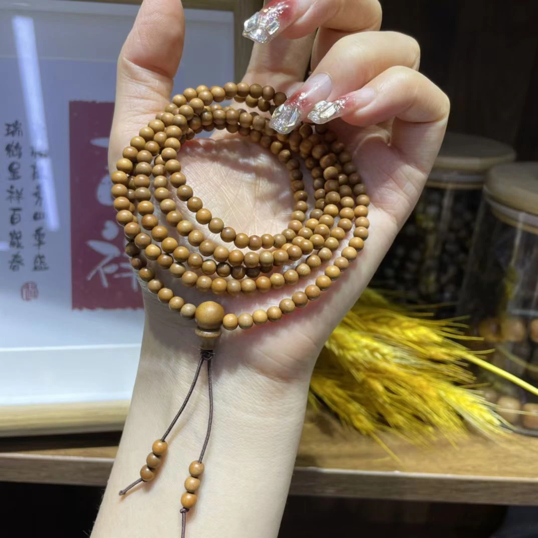 

Природный район Чжэн, лаосянский браслет, медитация, деревянные молитвенные бусины, браслет mara, мужские и женские ювелирные изделия