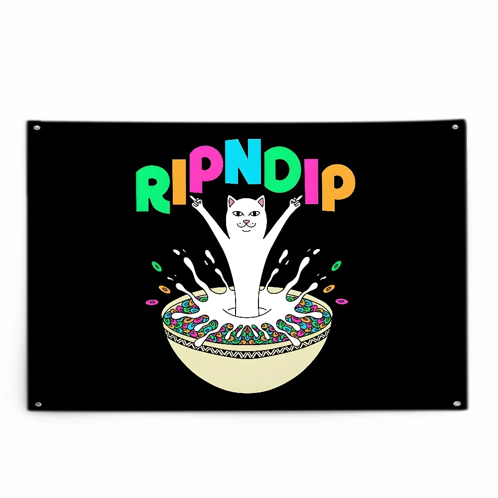 R-RipndipES флаг с котом