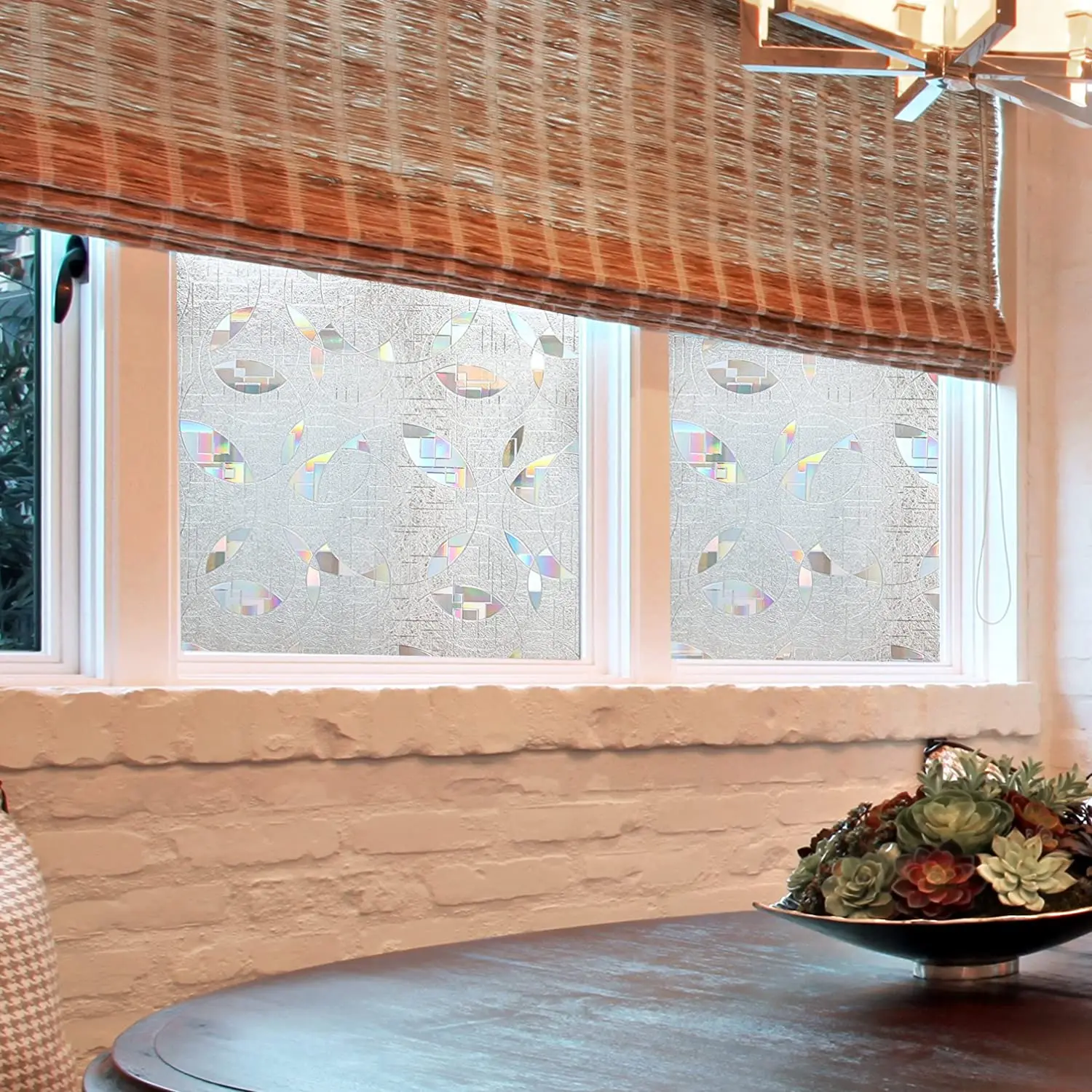 Многостильная декоративная оконная пленка антистатические липкие оконные