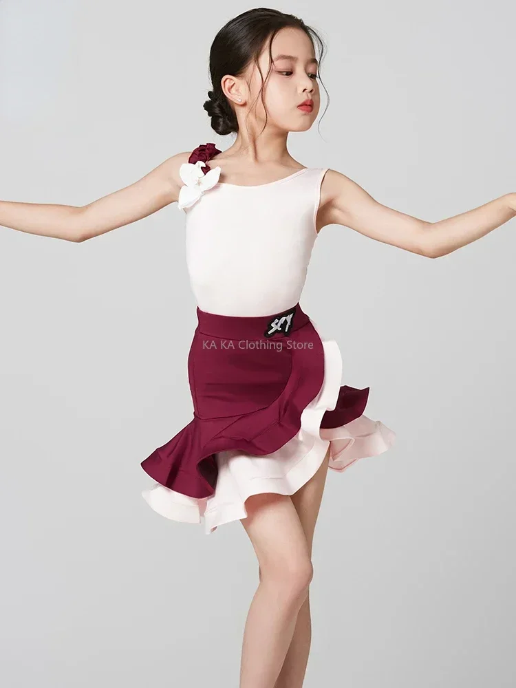 Ча ча-Танго Румба Латиноамериканский костюм для тренировок Самба Сальса одежда