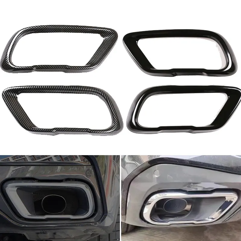 2 шт. выхлопная труба для BMW X5 G05 X6 G06 X7 G07 2019 2020 2021 M |
