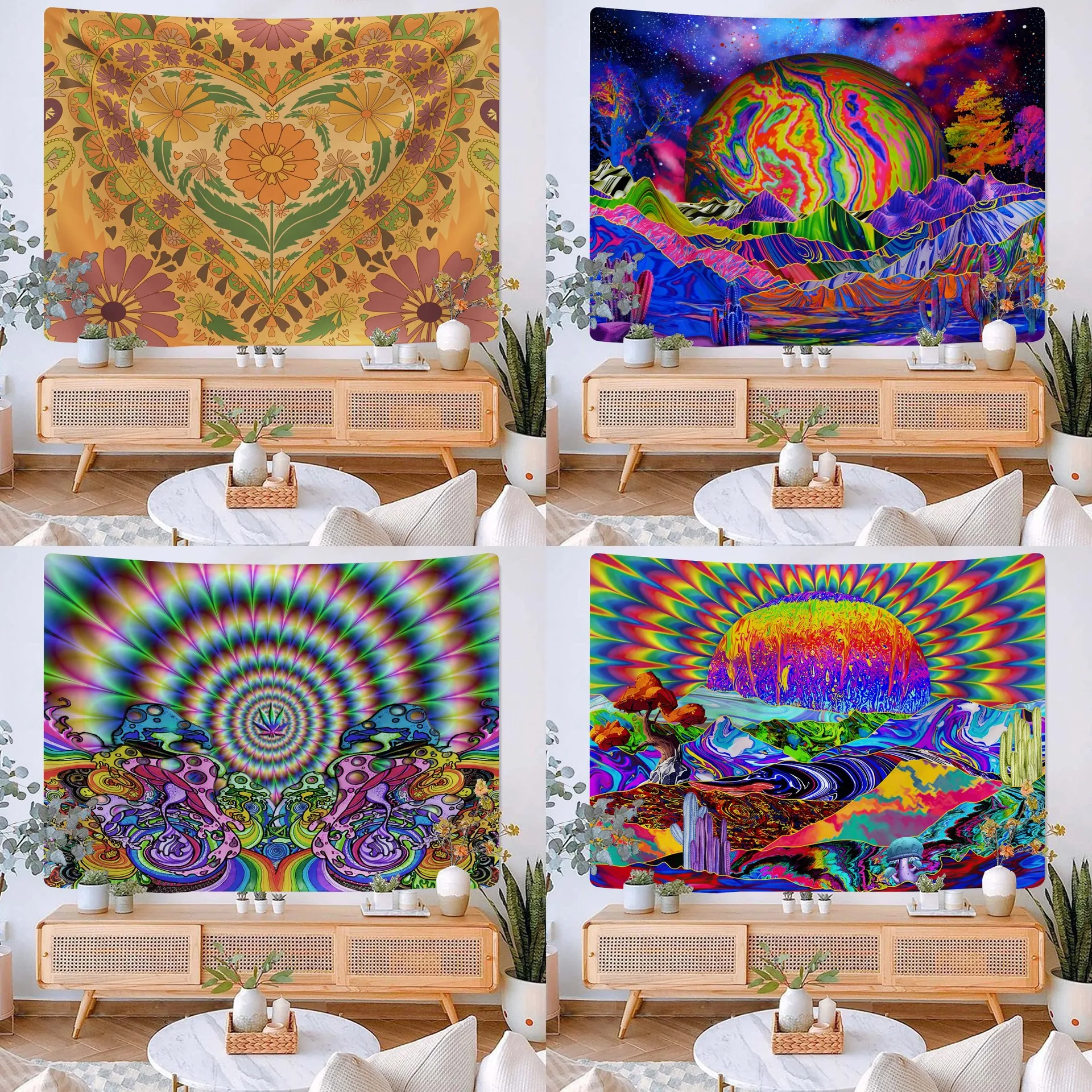 

Психоделическое одеяло для декора комнат, вертикальные Фотошторы, коврик для кровати, коврик для пикника, коврики для дома