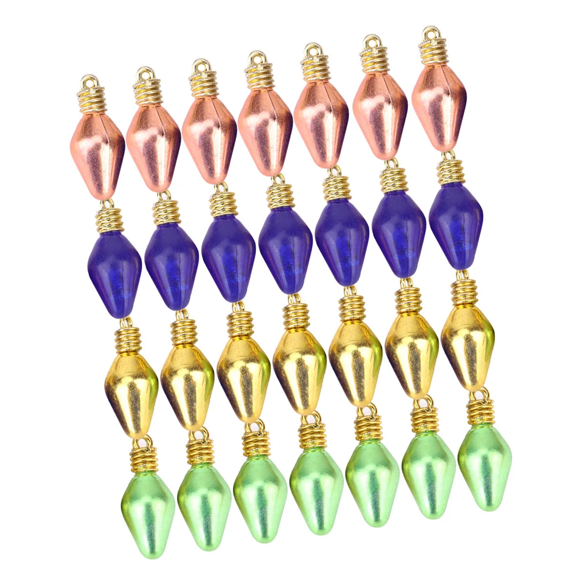 100 шт. украшения для лампочек декоративный светильник рождественские подвесные