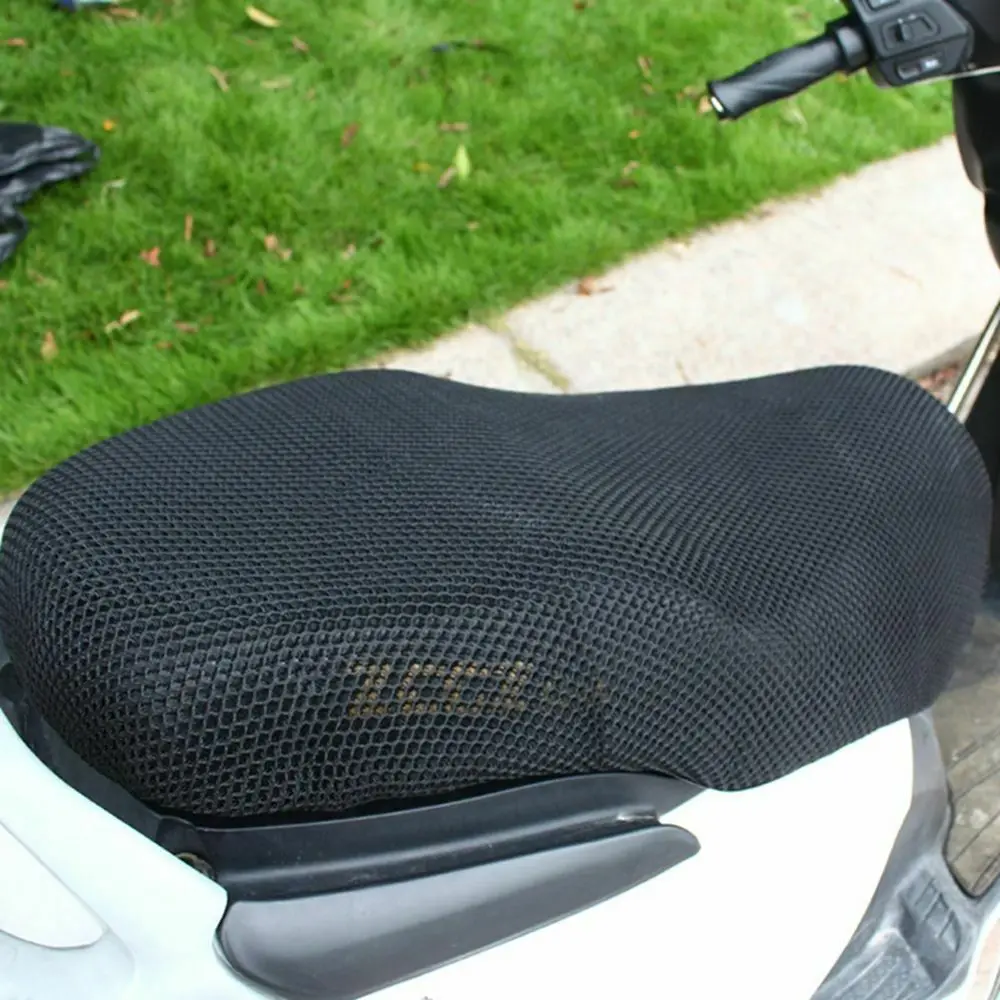 Net Motorcycle Seat Cover Polyester Accessories Replacement Protection