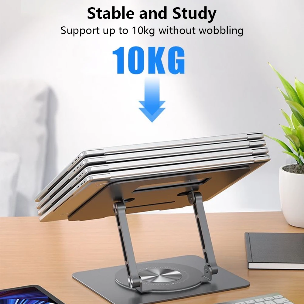 

Подставка для ноутбука, складная, охлаждающая, вращающаяся на 360 градусов