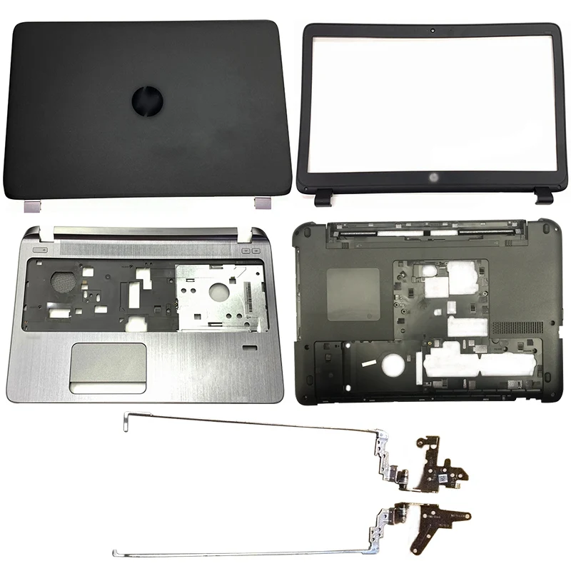 

NEW For HP Probook 450 G2 455 G2 Laptop LCD Back Cover/Front Bezel/Hinges/Palmrest/Bottom Case 768123-001 AP15A000100