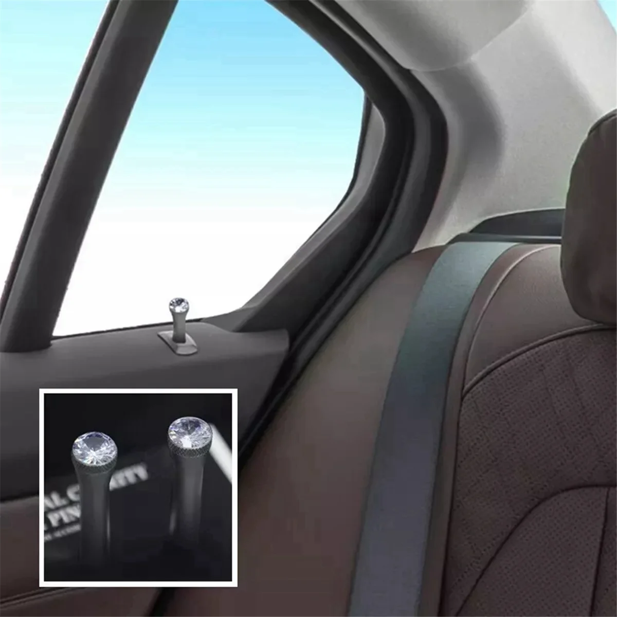 2 шт./компл. хрустальный дверной замок для всех моделей G30 G20 G05 G06 G01 G08 G11 G12 F10 F20 F30 F15