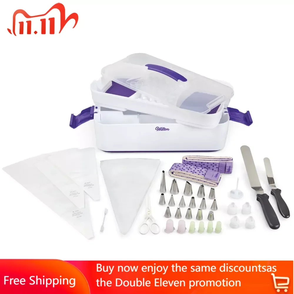 

Инструменты и украшения для тортов, бесплатная доставка, наконечники для украшения торта из 48 предметов, кухонные принадлежности, посуда для выпечки и обеда