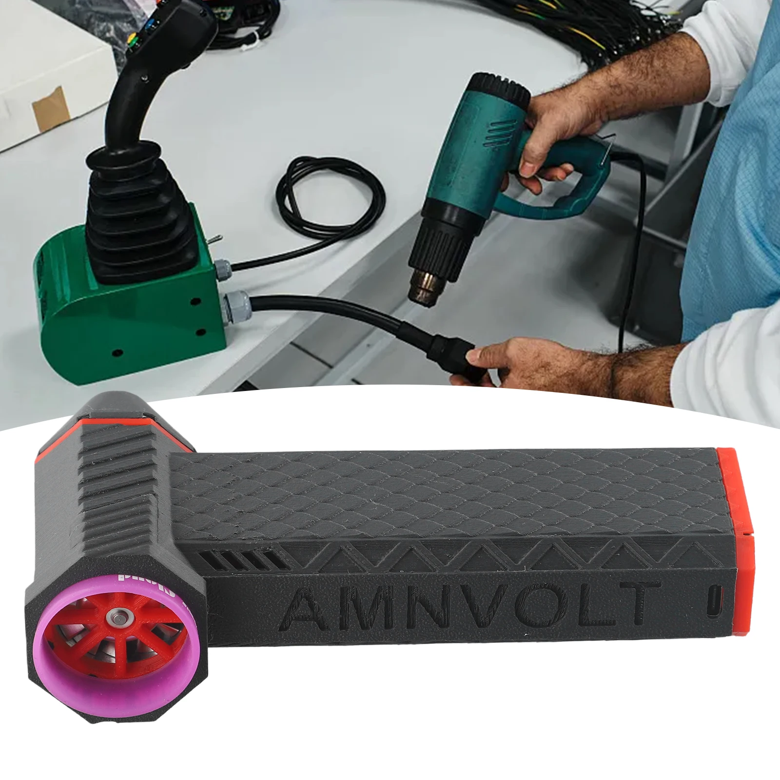 

1pc Portable Turbo Fan Turbo Jet Air Gun With Vacuum Function Vacuum Nozzle TYPE-C 11-12W Rpm Power Tool Accessories Black