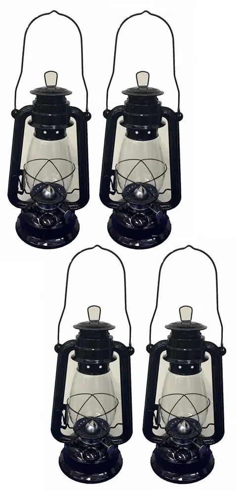 

Много 4 - 12 дюймов, черный Керосиновый Фонарь, настольная декоративная лампа