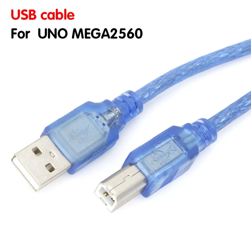 30 см USB-кабель UNO R3 / Mega 2560 R3/ ADK USB-A-USB-B для arduino | Строительство и ремонт