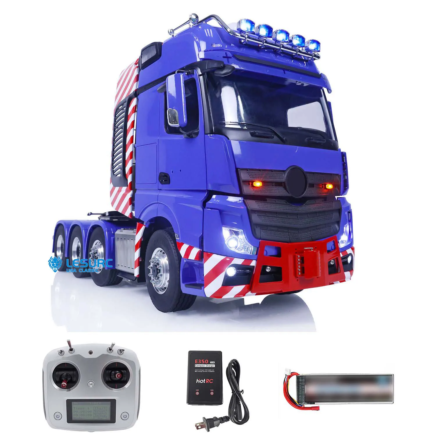 LESU 8X8 Фотооборудование стеллаж Радиоуправляемый трактор грузовик 1/14 RTR