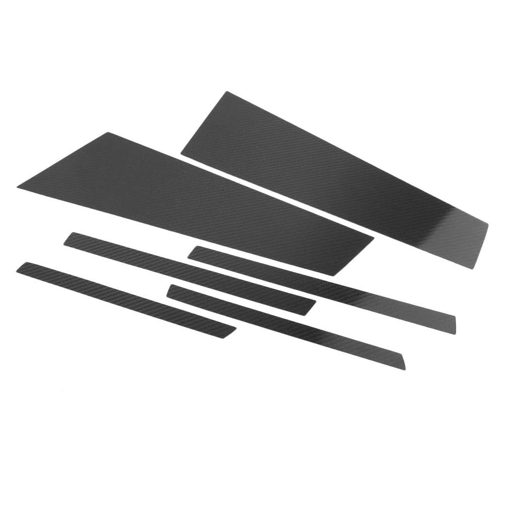 6 шт./комплект накладки на автомобильные окна BMW 5GT F07 5 Series Gran Туризм 2012 2013 2014 2015 2016