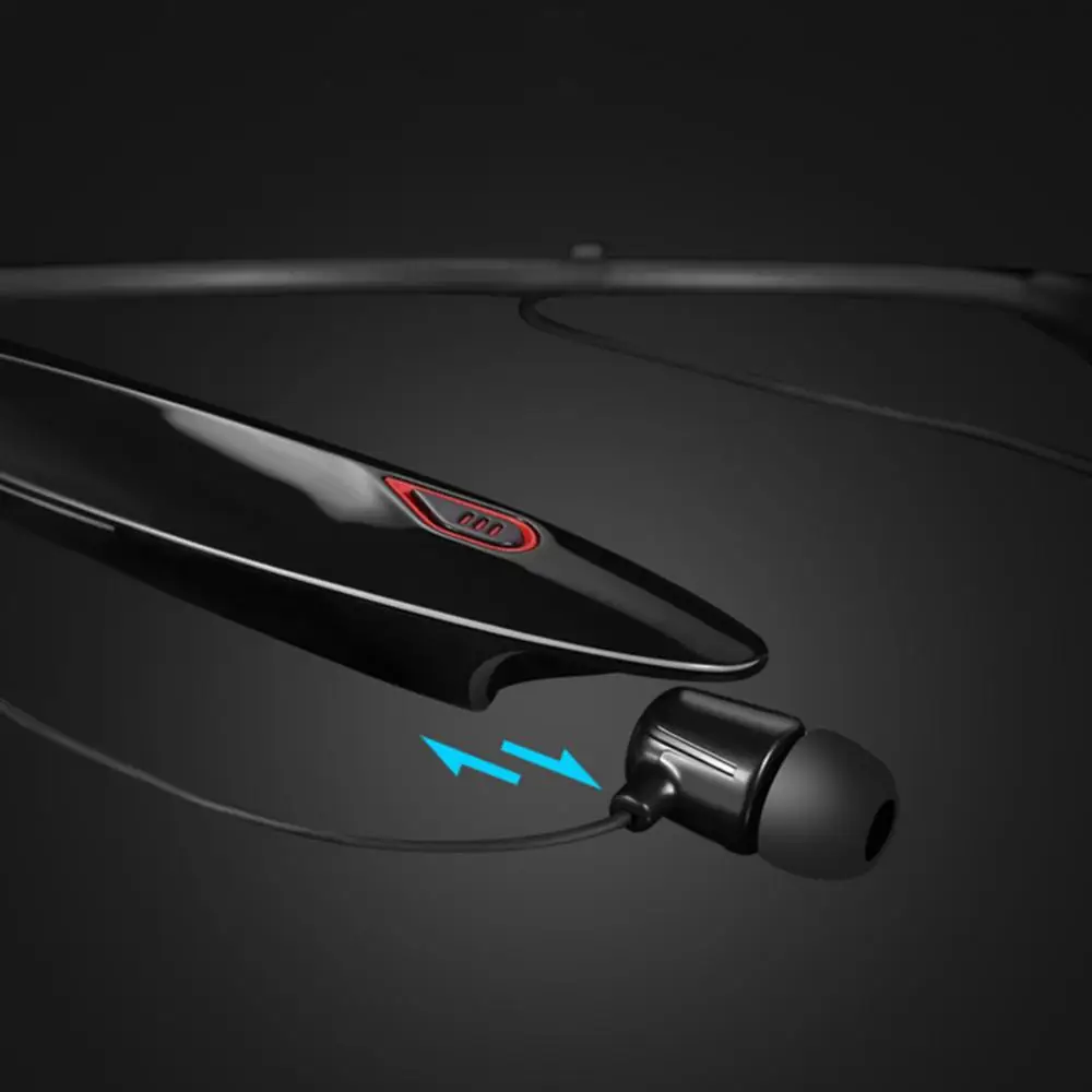 Стереонаушники Y98 с шейным ремешком, беспроводные наушники с поддержкой Bluetooth, 3D музыки, занятий спортом, бегом, защита от падения, с HD микрофоном, громкая связь, большая емкость