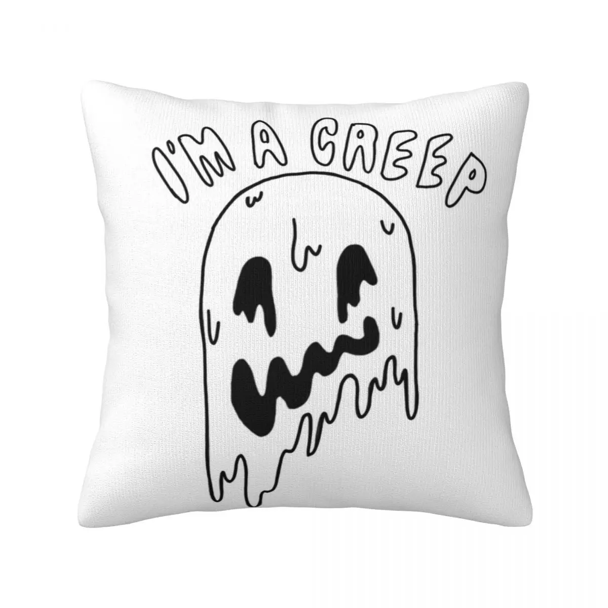 

Radiodead Creep Drip Lyrics Pillow Case band music fan art logo Universal Polyester Pillowcase Home Decor Zipper Summer Cover