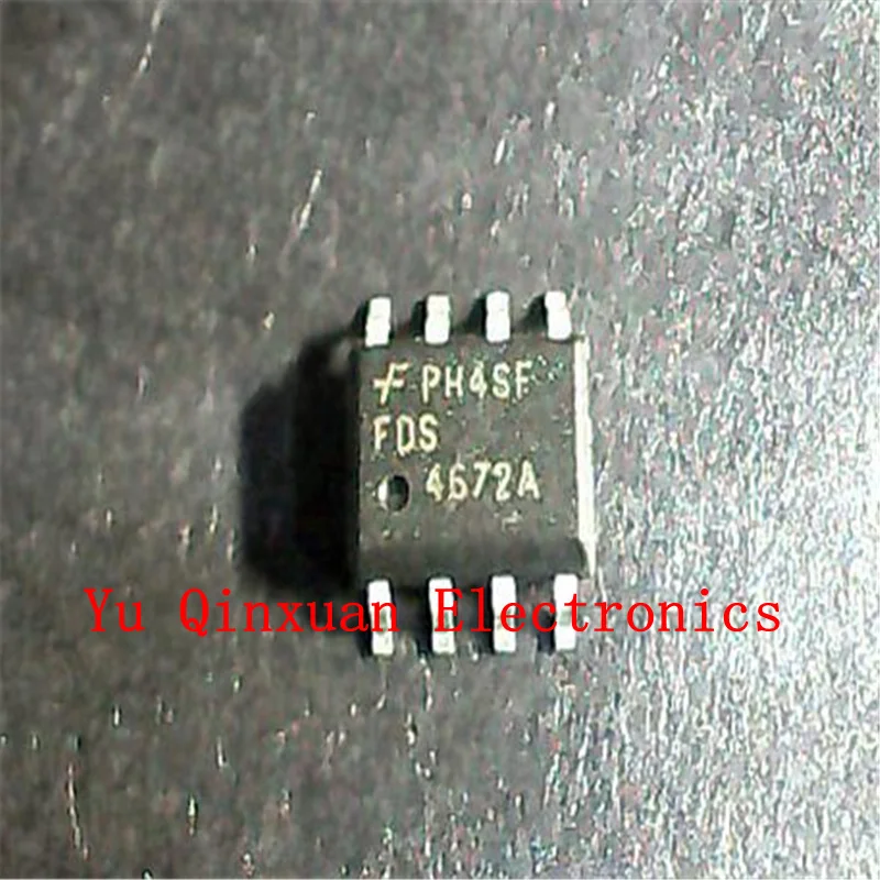 

FDS4672A SOIC-8 Operating temperature -55℃ ~ 175℃, new original stock