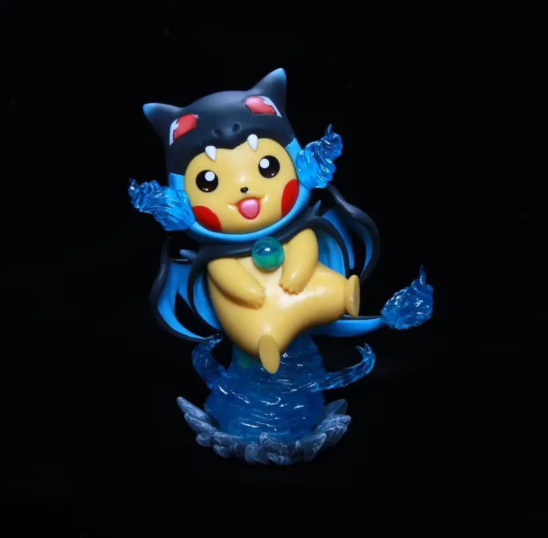 

Фигурка покемона Пикачу Cos Gengar Kawaii Charizard, Аниме фигурки, модель куклы, коллекционная игрушка, подарки, мультяшная кавайная фигурка, статуэтка