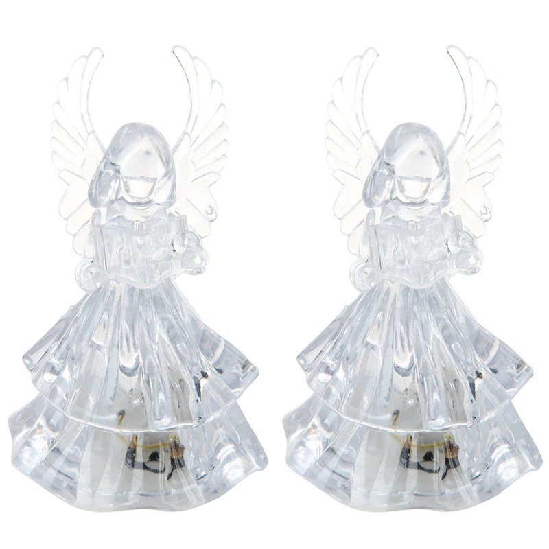 

2X Color Changing LED Angel Night Light
