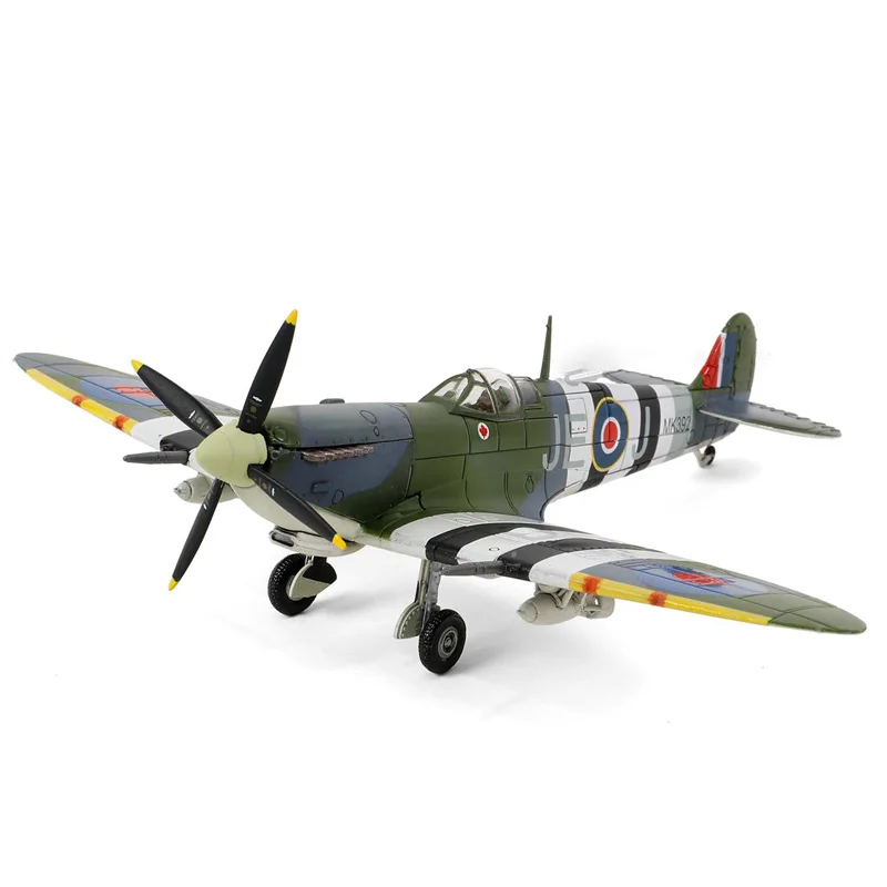 

Масштаб 1/72 Британский Спитфайр военный боевой самолет MK392 144th крыло Джонни мотор внутренняя структура модель самолета подарки
