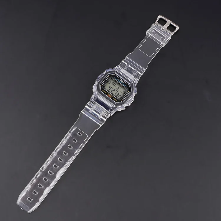 Resin Watchband+Case/Bezel Strap GW-M5610/5000 DW5600/5610 GW5600E DW/GW5000 DW5035 Watch Case Band Accessories with Tools