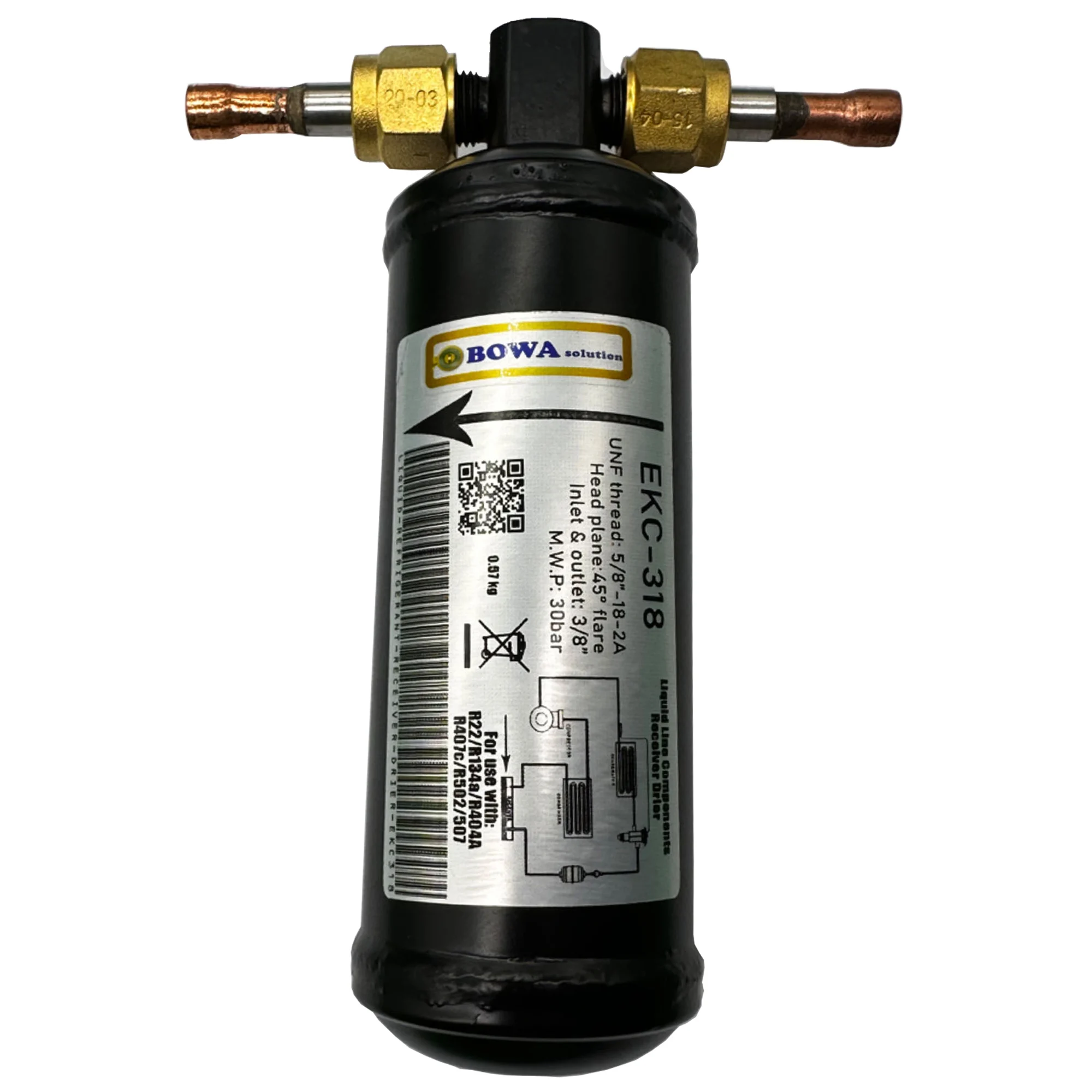 

Фильтр-осушитель EKC318 для кондиционеров