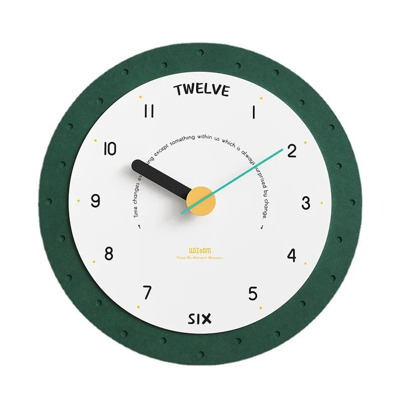 

Silent Digital Clocks Wall Home Decor Modern Living Room Mechanism Round Wall Clock Bedroom Relojes De Pared Interior Design