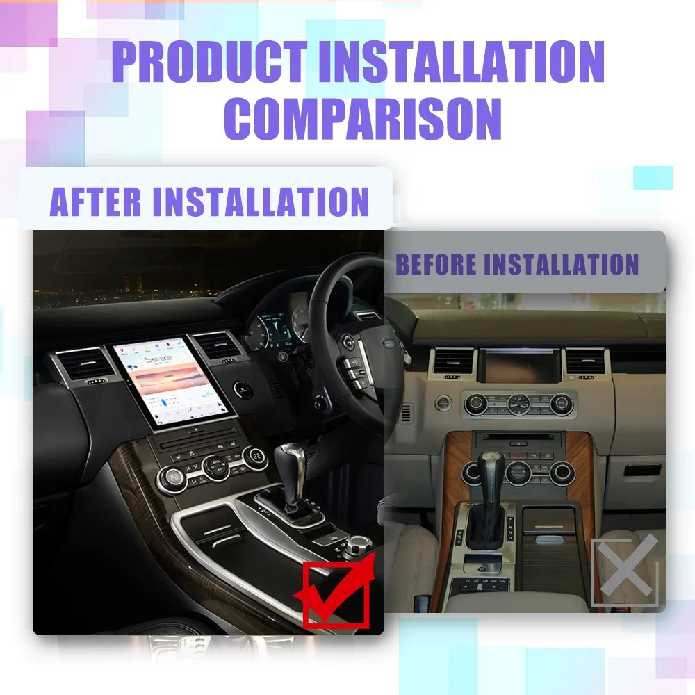 

10.4 Inch Android 11 Car Radio For Land Rover Range Rover Sport L320 2009-2013 Qualcomm GPS Navigation Stereo Multimedia Player