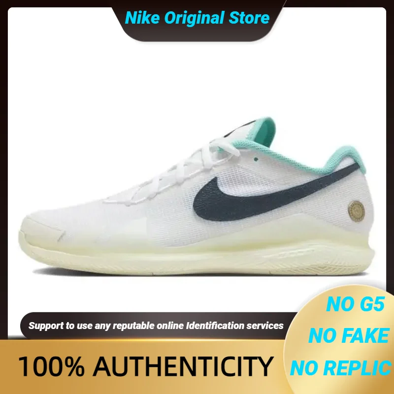 Кроссовки Nike Air Zoom Vapor Pro теннисные унисекс низкие белые/черные