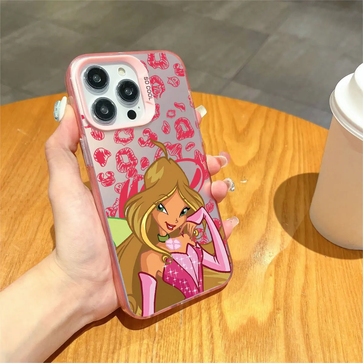 Фото Новый модный матовый чехол для телефона Winxs для Oppo A5x A60 A79 A98 A1 A78 A58 A38 A18 A57 A76 A36 A17 A94 A74 A55 F29 Pro 4G 5G №2
