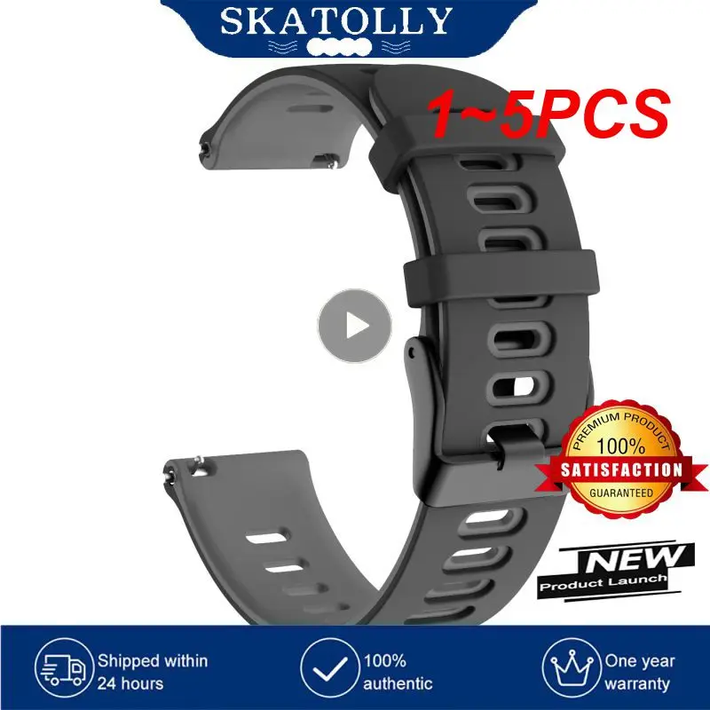 

1 ~ 5 шт. 20 мм силиконовый браслет для Garmin Forerunner 265 965 255 255M 245 645 158 55/шнур 2 Plus/Vivoactive 4 3/шнур SQ 2 браслет