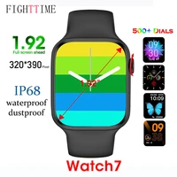 fighttime 1 9inch display smart watch men ip68 heart rate ecg blood pressure blood oxygen smartwatch women for ios android phone