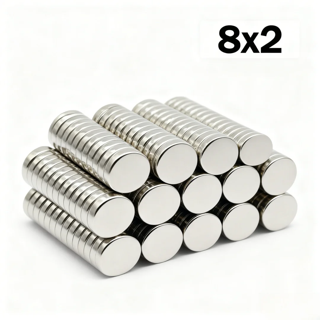 

Неодимовые магниты N35 8x2 мм