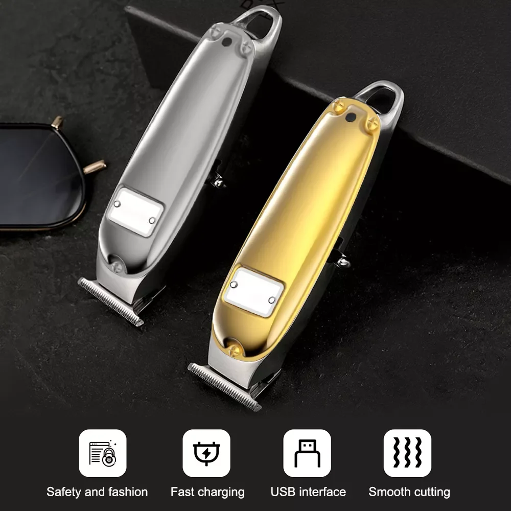 

NEW2023 Hair Clipper For Men USB Rechargeable Hair Trimmers For Men Haircutting & Trimming Tool T-Blade Shaving