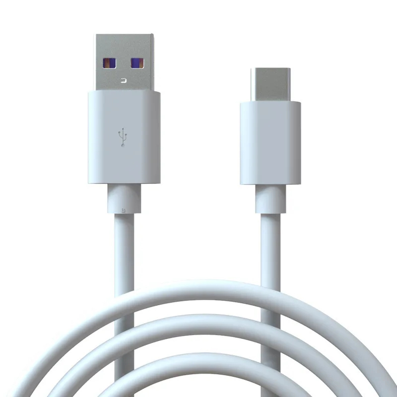 

Fast Charge 5A USB Type C Cable for Samsung S20 S9 S8 Xiaomi Huawei P30 Pro Mobile Phone Charging Wire White Blcak Cable