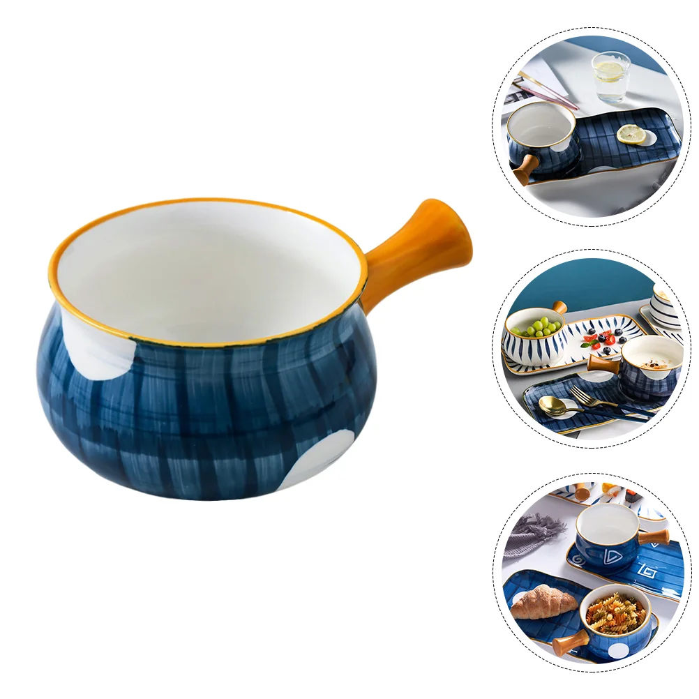 

Bowl Baking Ceramic Household Pizzas Cappuccino Latte Coffee Supplement Appetizer Dessert Pan Roasting Muffin Dinner Lasagna