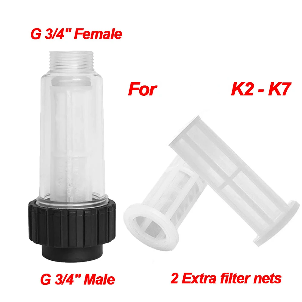 

Washer G 3/4'' Water Filter For Karcher K Series For Lavor For Nilfisk High Pressure Washer