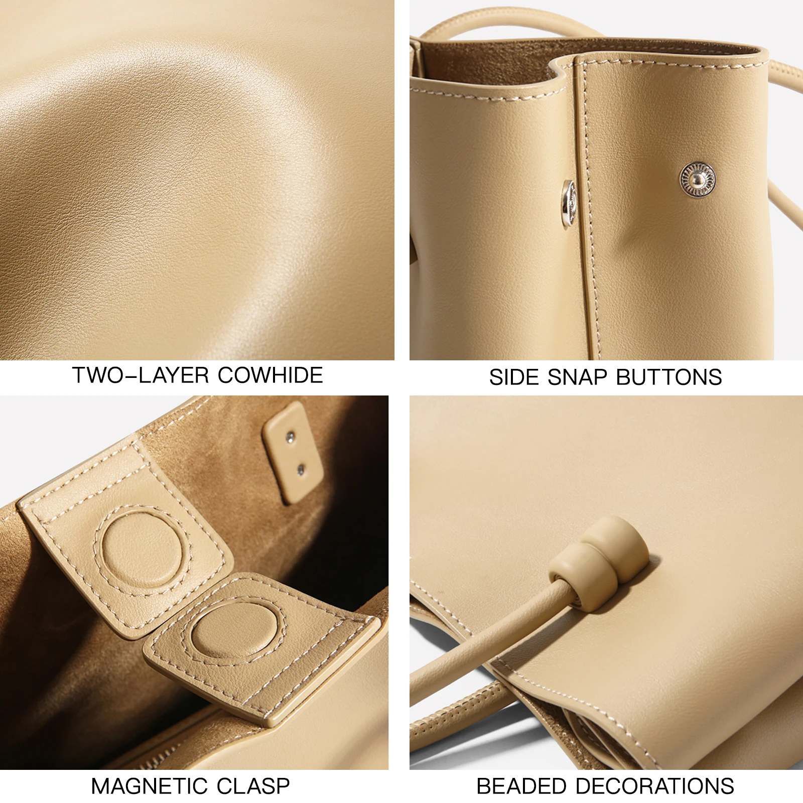 Женская сумка-тоут ITAMOOD оригинальный дизайн Реплика из натуральной кожи