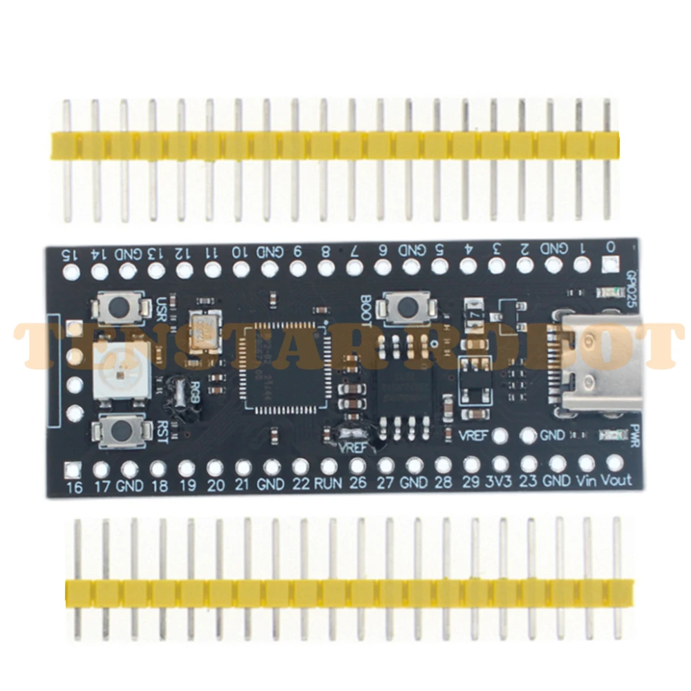 Raspberry Pi Pico Board RP2040 TYPE-C / MICRO Dual-Core 264KB ARM микрокомпьютеры с низкой мощностью