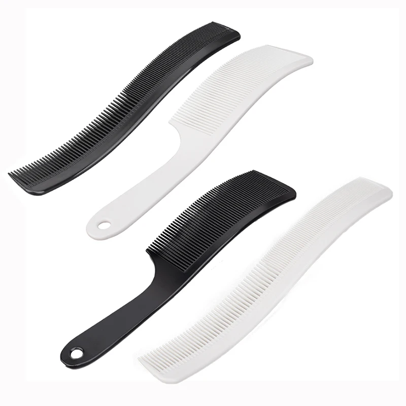 2 шт./компл. S изогнутые расчески для стрижки волос с большими широкими зубцами и