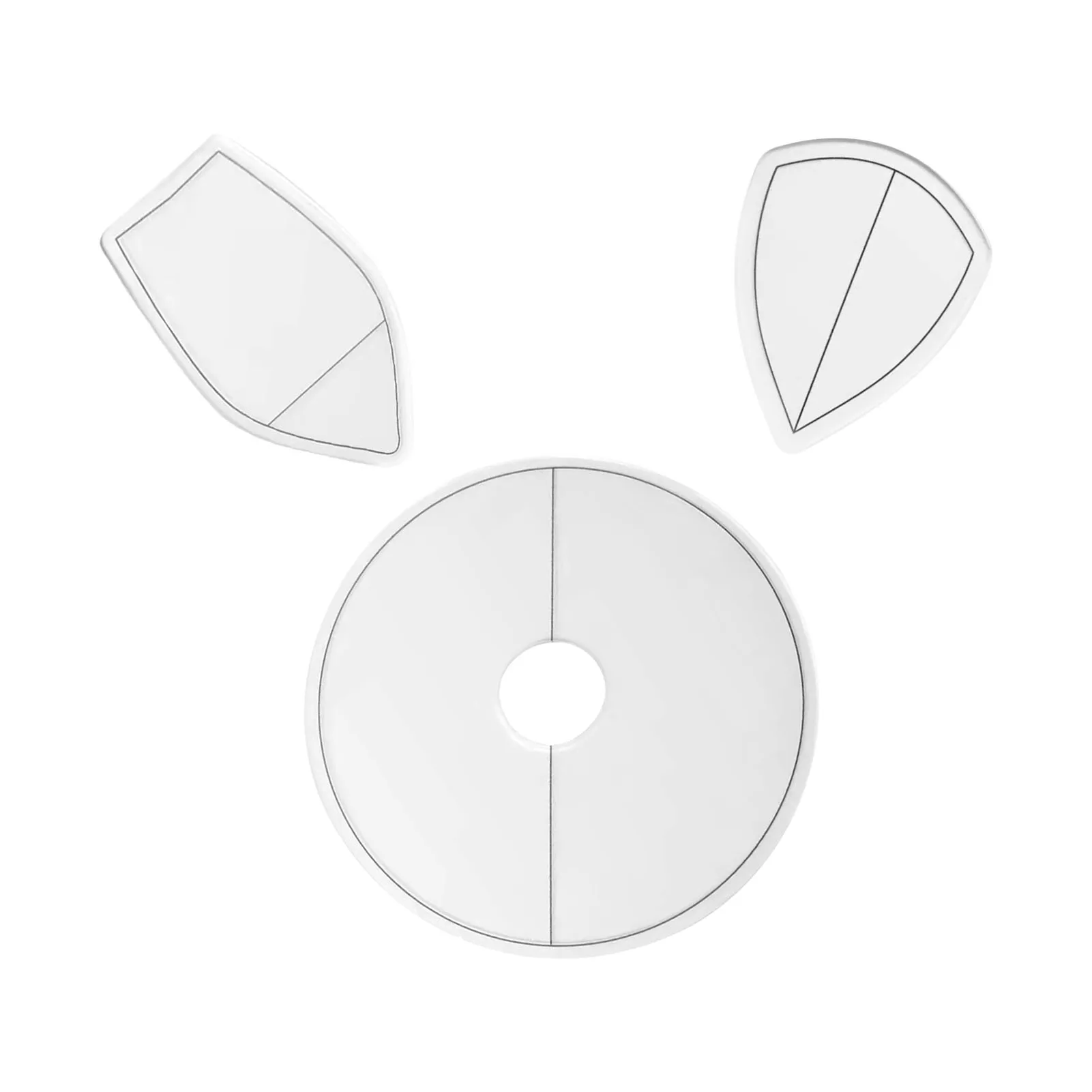 Стразы и шаблоны 3 в 1 Необычные для прижатия без движения набор акриловых