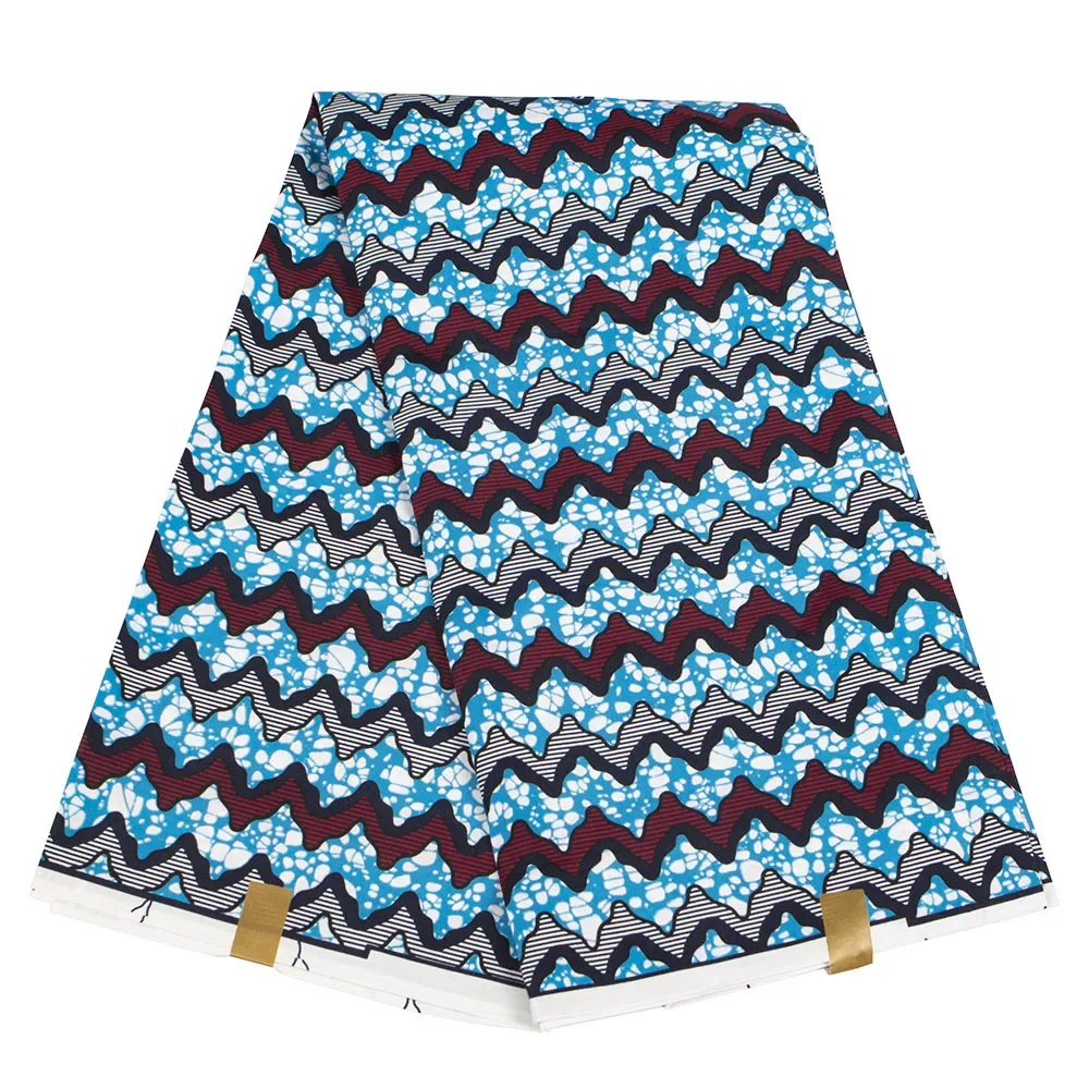 Африканский полиэстер Анкара ткань для лоскутного шитья настоящая воск высокого