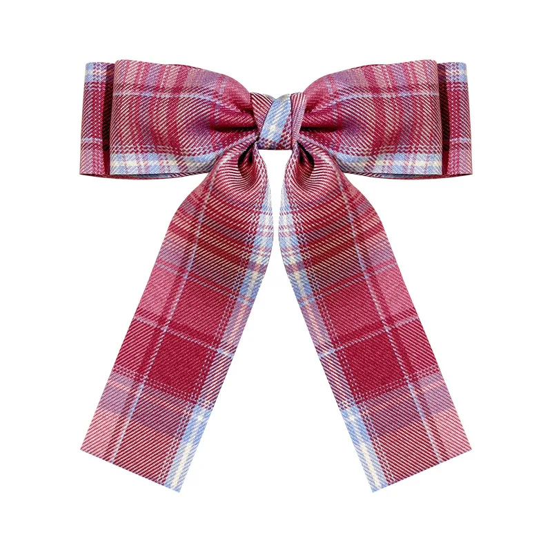 

New Fabric Bow Tie Brooches for Women School Uniform Shirt Collar Pins Bowknot Necktie Fashion Jewelry Clothing Accessories