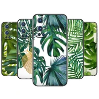 tropical leaf cactus monstera for oneplus nord n100 n10 5g 9 8 pro 7 7pro case phone cover for oneplus 7 pro 17t 6t 5t 3t case