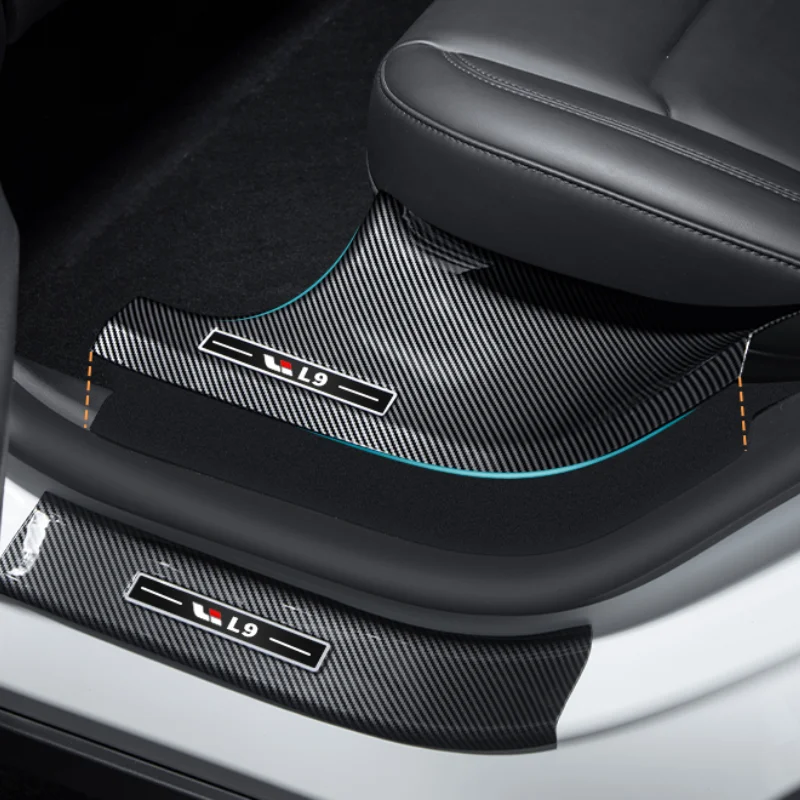 Lixiang L9 2024 защитная полоса порога Abs углеродное волокно незаменимо для украшения
