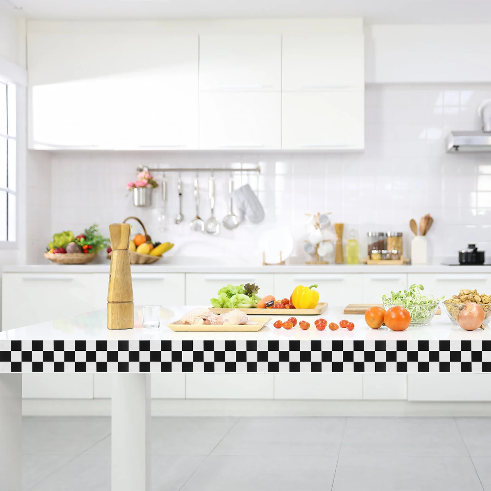 

Клетчатая наклейка для доски объявлений