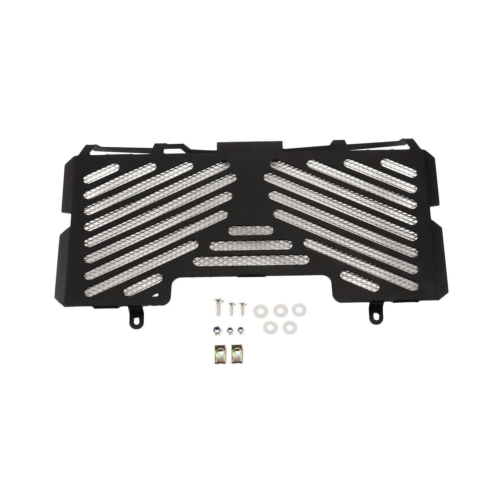 

Motorcycle Radiator Grille Grill Protective Guard Cover Perfect For-BMW F650GS F700GS F800R F800S(Black)