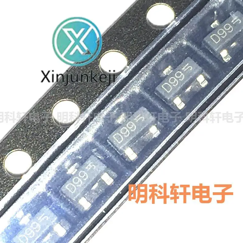 

50pcs orginal new DMP3099L-7 silk screen D99 SOT23 30V/3.8A P-channel MOS field effect