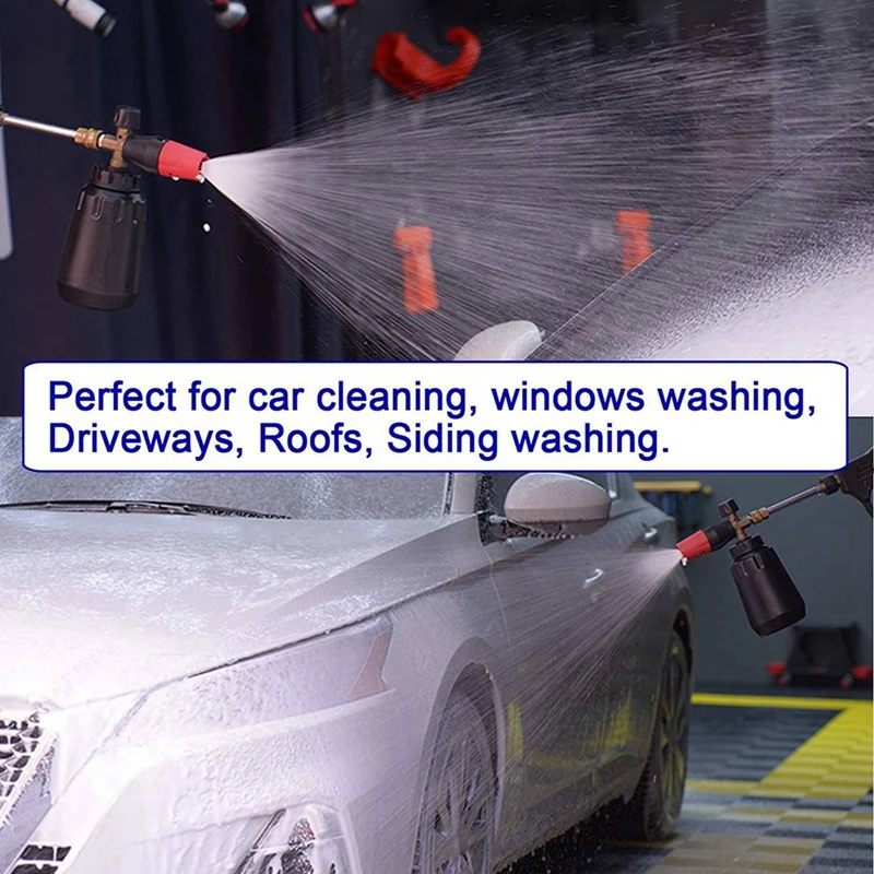 2 карманы для снежной пены с бутылкой 1 л регулируемым наконечником сверхмощным