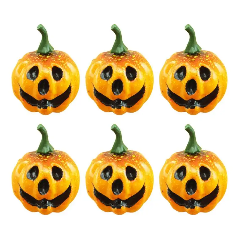 

Искусственная Тыква для рукоделия, 6 шт., искусственная Тыква для свадьбы, вечеринки в честь благодарения, декор для спальни