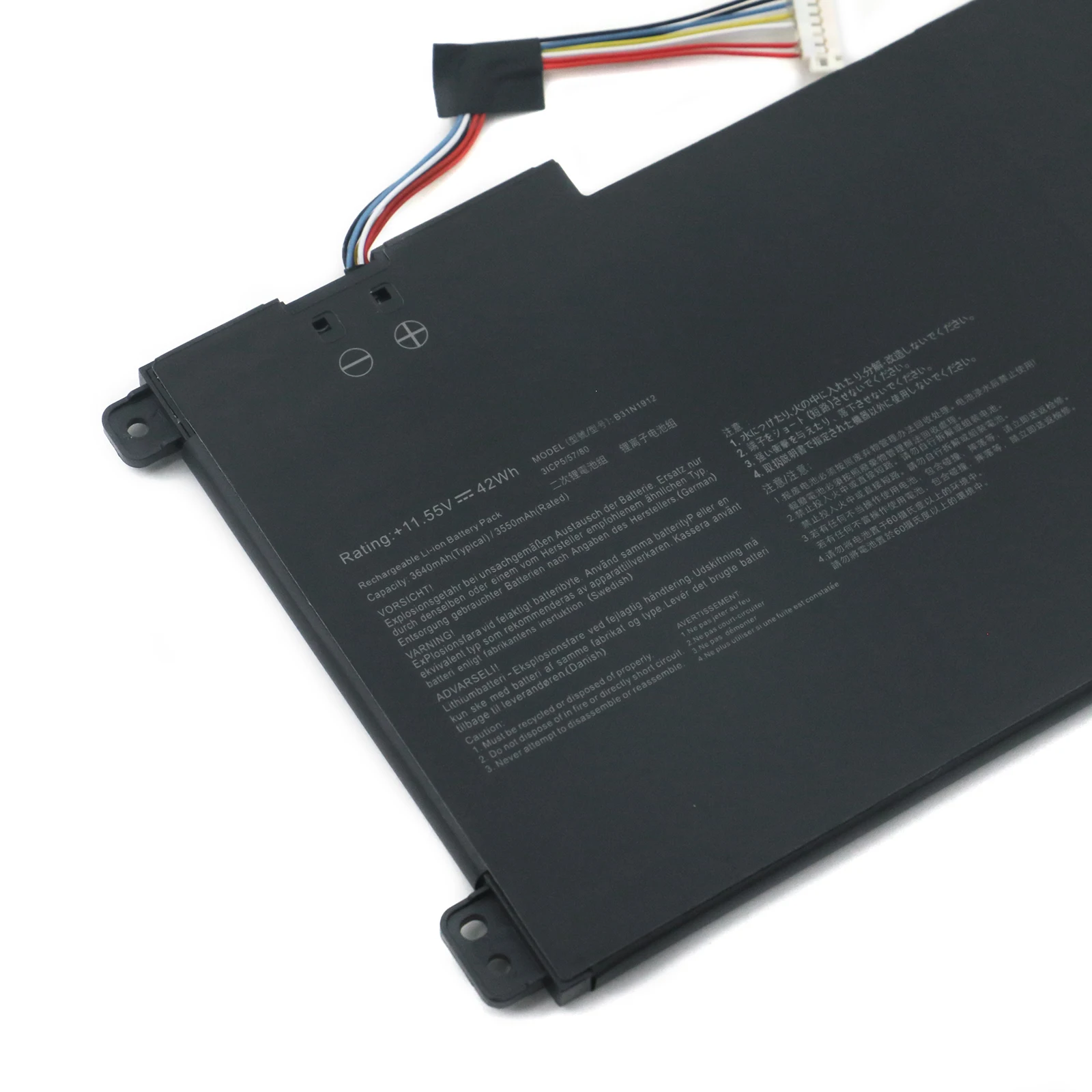Фото Новый аккумулятор для ноутбука B31N1912 C31N1912 для Asus VivoBook 14 E410MA-EK018TS EK017TS E510KA E510MA F414MA L410MA R522MA L510MA №4